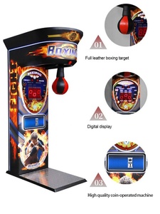 Đấm kiểm tra âm nhạc lớn đấm bốc máy trẻ em Quảng Đông đồng tiền hoạt động đấm bốc Arcade Máy Giá Máy đấm bốc - Product Image 6