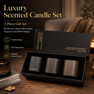 Luxury Private Label Natural <strong>Soy</strong> Wax Scented <strong>Candle</strong> Set - Product Image 1
