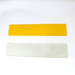 <span class=keywords><strong>Placa</strong></span> en blanco al mejor <span class=keywords><strong>precio</strong></span> de fábrica, <span class=keywords><strong>placa</strong></span> transparente con cinta trasera, matrícula de acrílico europea para matrícula de coche con dígitos de letras 4D - Product Image 5