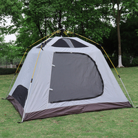 Tente de camping automatique Oxford, grande avec balcon, double couche, trois saisons, imperméable, pour 4-6 personnes, modèle One, directement de l'usine