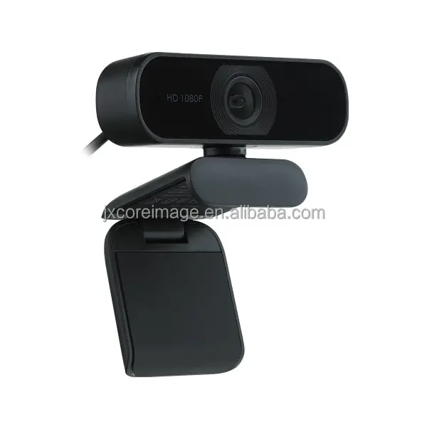 Cámara Web HD de enfoque automático para estudio en línea, Unidad de cámara USB de 2MP, 1080P, USB 2,0, con cubierta de privacidad