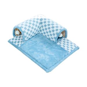 Hot Selling Luxury Cat &amp; Dog Nest Autumn/Winter Warm Tunnel Cushion <strong>Pet</strong> <strong>Bed</strong> with Cartoon Print Playable &amp; Sleepy Design - Product Image 1