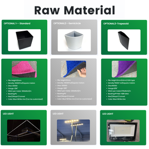Terrain de padel moderne EXITO, couleur et taille personnalisées, matériaux de haute qualité, certifié CE et ISO, délai de production rapide - Product Image 5