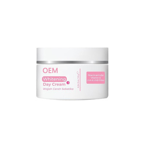Crème de jour éclaircissante Oem 50g Niacinamide Vitamine E Filtre UVA UVB Crème pour le visage pour femmes - Product Image 1