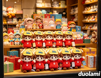 Peluche garçon personnalisée, personnage de dessin animé mignon, poupée en peluche douce, idéale pour cadeau d'entreprise, mascotte de marque, jouet en peluche garçon sur mesure