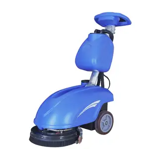 Electric Battery Epoxy Concrete Floor Sweeper Scrubber Road Dust Cleaning Machine Automatic Floor Sweeper