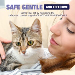 Diffuseur apaisant pour chats OEM ODM personnalisé – Arrête les morsures, les griffures, les cachettes et les combats – Améliore le sommeil – Réduit le stress – Large couverture - Product Image 5