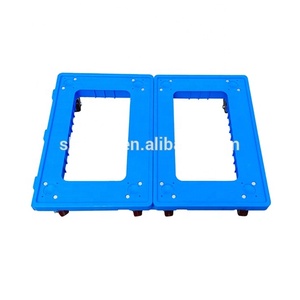 JOIN 150kg Load Plastic Box <strong>Dollies</strong> Case Platform <strong>Dolly</strong> Industrial <strong>for</strong> Logistics Easy Smart Transport Plastic <strong>Moving</strong> Crate <strong>Dolly</strong> - Product Image 3