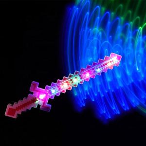 ดาบคริสตัลพลาสติก LED กระพริบแสง ของเล่นดาบแสงสำหรับงานฮาโลวีน งานวันเกิด งานแต่งงาน ของชำร่วยงานปาร์ตี้ ขายส่ง - Product Image 2