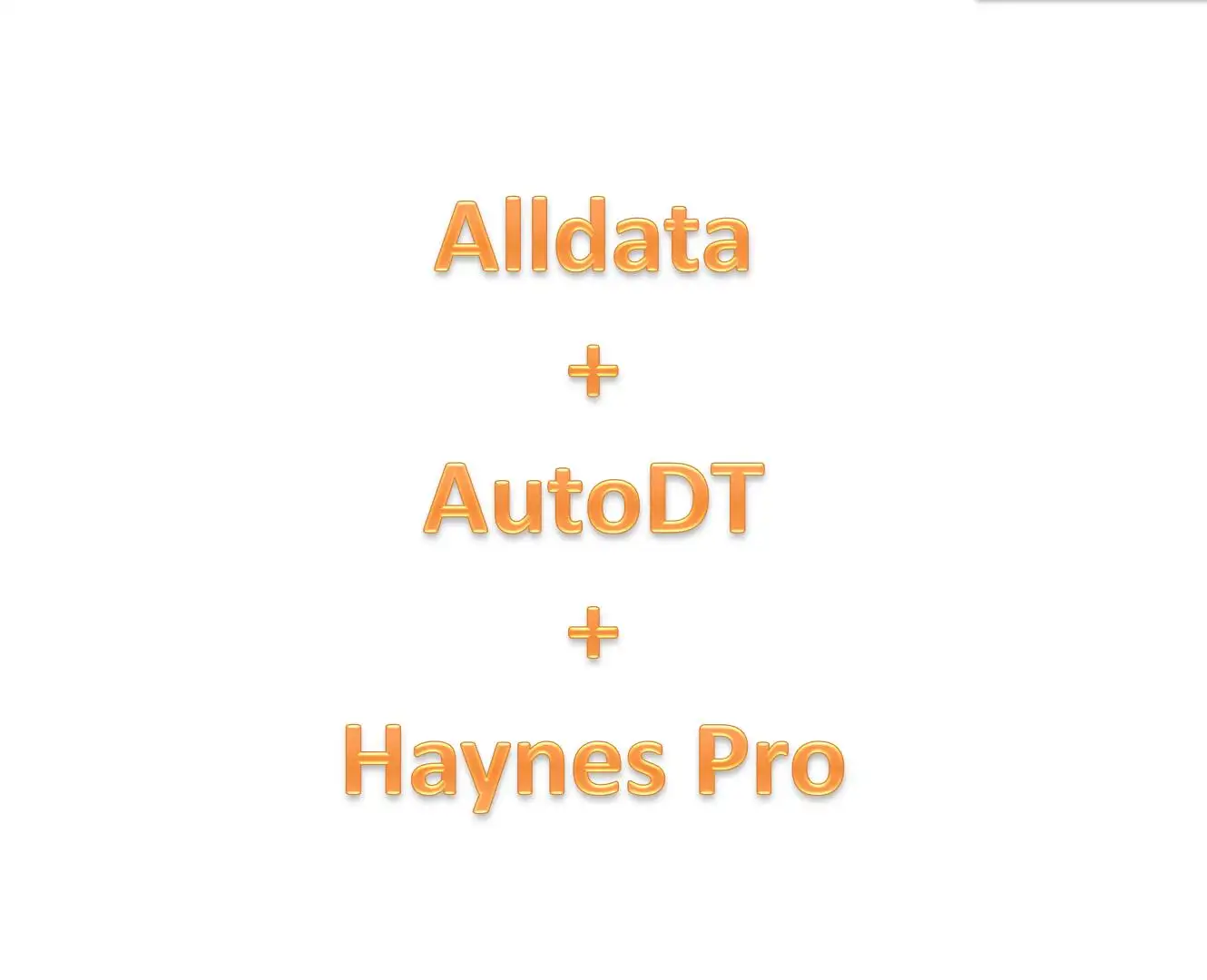 2024 Latest Version Alldata+AutoDT+Haynes Pro Software Combination Best Server Fast Helping Daily Work