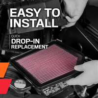 Ersatz kompatibel mit K&N Motor-Luftfilter für 2002-2019 Dodge Ram Truck 33-2247 Automobilfilter
