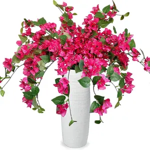 뜨거운 판매 31 인치 Bougainvillea 삼각형 매화 인공 매화 홈 장식