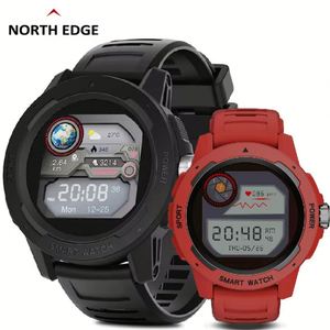 Montre numérique pour homme NORTH EDGE, montres de sport pour homme, écran tactile complet, fréquence cardiaque, podomètre, chronomètre, étanche IP68 - Product Image 3