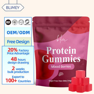 Yüksek Proteinli Sakız Vitaminleri Düşük Şekerli 10g Proteinli Sakızlar Yetişkinler İçin Enerji ve Kas Desteği - Product Image 1