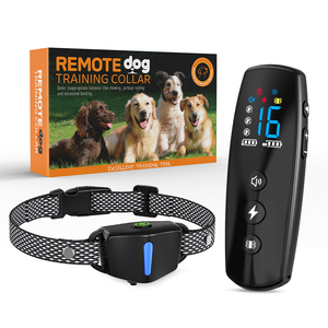Producto para mascotas TIZE, la más nueva pantalla LED, control de 2600 pies, <span class=keywords><strong>collar</strong></span> de Choque estático, <span class=keywords><strong>collar</strong></span> de entrenamiento para perros con control remoto - Product Image 2