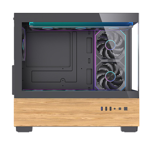 Lovinglcool thiết kế mới trường hợp máy tính đầy đủ tháp <span class=keywords><strong>ATX</strong></span>/Micro AXT/<span class=keywords><strong>ITX</strong></span> gỗ chơi game PC trường hợp CPU tháp tủ - Product Image 5