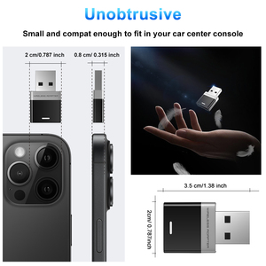 Adaptador inalámbrico Carplay Android Auto Plug and Play WiFi Fast Connect Smart Dongle 2in1 para Seat Ibiza Arona <span class=keywords><strong>Leon</strong></span> Ateca Tarraco - Product Image 6