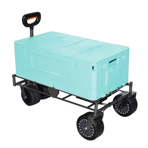 야외 캠핑용 초저소음 브러시리스 모터 휴대용 접이식 왜건 장바구니 - Product Image 3