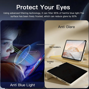 Protector de Pantalla de Privacidad 360 Grados, Grado AAA, para <span class=keywords><strong>iPad</strong></span> <span class=keywords><strong>Pro</strong></span> 13/12.9/11 Air 13/M2 Modelos 2024, Sensación de Papel, Antideslumbrante, Impermeable, PET 2.5D - Product Image 4