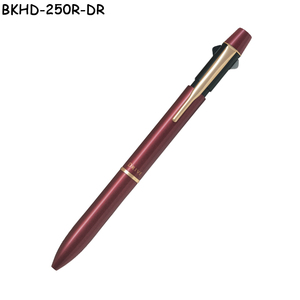 ปากกาอเนกประสงค์ BKHD-250R ไลท์ทัช 3&1  2 สี 0.7 มม. 0.5 มม. ปากกาลูกลื่นแบบน้ำมันและดินสอกด  ตัวด้ามแบบด้านสัมผัสนุ่ม - Product Image 1