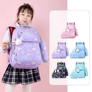 Vente en gros 2024 Sacs à dos avec logo personnalisé de haute qualité Cartables mignons pour enfants avec fermeture à glissière Beaux styles pour filles - Product Image 2