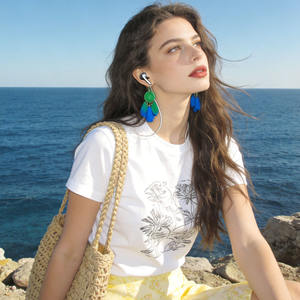 Camiseta Blanca Sublimable Personalizada y Cómoda, 4 Estilos, Directo de Fábrica, Camiseta Imprimible Personalizada para Hombre/Mujer/Niños - Product Image 4