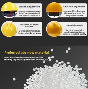 Shoudun New Style Baustelle Skihelm Anti-Smash Verdickter Schutzhelm Atmungsaktiver Arbeits schutz trifft National - Product Image 6