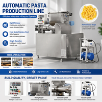 Ligne de traitement de pâtes macaroni commerciale 150 kg/h noyau de Production de collations en acier inoxydable portant des spaghettis faisant la Machine