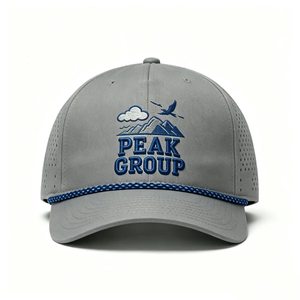 Gorra de Béisbol Personalizada con Bordado de Logotipo de Águila de Montaña, Gorra Deportiva Transpirable con Cuerda Perforada, Gorras Deportivas con Etiqueta Privada Personalizada - Product Image 2