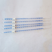 Tube de pipette ESR jetable en plastique Westergren, kit de mesure pour prélèvement sanguin, système ESR jetable personnalisé OEM avec garantie de 3 ans