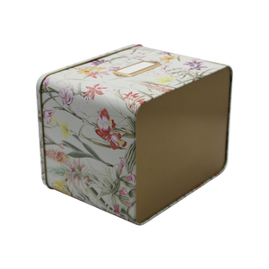 Metal Box Tin Foodie Recipe Tin Kit Recipe Card Box Modern Kitchen Decorative Tin Bridal Shower Wedding Present Tin