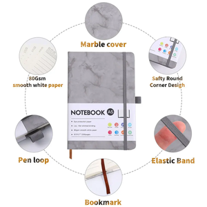 定制优雅A5 PU笔记本带手带办公笔记本耐用会议笔记本 - Product Image 5