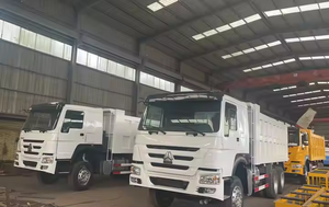 Sinotruck Howo 371Hp 10 roues 50 tonnes 6*4 roues motrices utilisées Howo camions à benne basculante d'occasion - Product Image 6