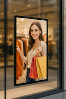 Écran d'affichage publicitaire numérique Windows Dooh Lecture de photos et de vidéos avec haut-parleur Écran tactile avec Bluetooth WIFI