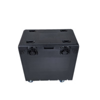 Peso ligero a prueba de golpes duro PE Pioneer Rx3 Flight Case impermeable apilable Flight Case Werkstation extraíble Flight Case Tv