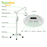 Mode chaude haute puissance dentaire LED blanchiment des dents unité de blanchiment lampe nouveaux produits électriques en 3 couleurs debout