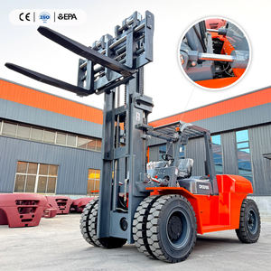 CE/ISO-gecertificeerde grote heftruck containerheftruck 10 ton capaciteit diesel heftruck - Product Image 5