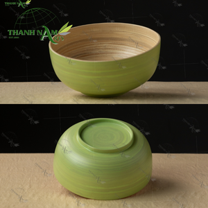 Cuenco de bambú personalizado ecológico moderno reutilizable para el hogar y las fiestas directo desde Vietnam-característica desechable - Product Image 6