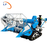 Petit soja Mini machine à récolter le blé et le riz Coupeur de paddy Mini moissonneuse-batteuse de riz Prix de la machine pour le riz