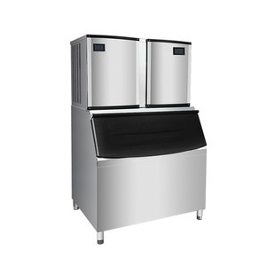Machine à glaçons professionnelle commerciale, capacité 750 kg/24 heures, vente directe usine, unité de production de glace, certifiée CE - Product Image 1