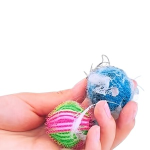 Bola Adhesiva para Pelo de <span class=keywords><strong>Gato</strong></span> para <span class=keywords><strong>Lavadora</strong></span>, 3.5cm, Reutilizable, Material de Nailon, Bola de Adsorción de Pelo, Gran Venta - Product Image 5