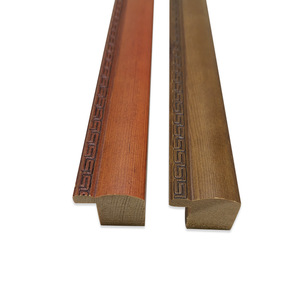 Solid Wood Trim <b>Frame</b> 002 Series Rectangular Outdoor Wall <b>Mounting</b> New Chinese Style - Product Image 1