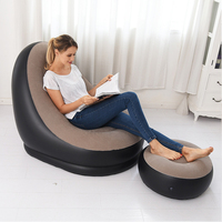 Canapé gonflable de salon en PVC, fauteuil paresseux de haute qualité pour adultes ou enfants, prix d'usine