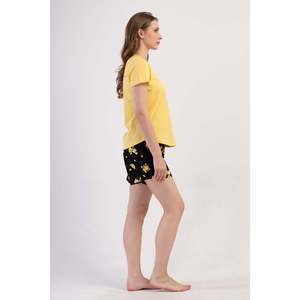 Chaqueta Bomber Reversible de Manga Corta con Cuello Redondo para Mujer, de Pana Sólida, Satén, con Logotipo Personalizado Bordado, Cuero y Poliéster para Primavera - Product Image 3