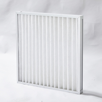 Préfiltre plissé lavable à haute capacité de retention de poussière, faible chute de pression, pour systèmes de ventilation et de climatisation HVAC, élimination de la poussière