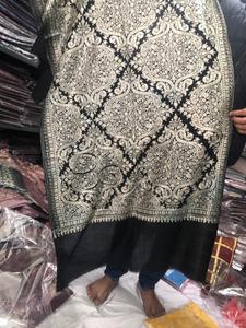 Designer Embroidered Digital Print Viscose Winter Shawl Long Fringe Soft Warm Breathable Durable Traditional Scarf for Casual - Product Image 1