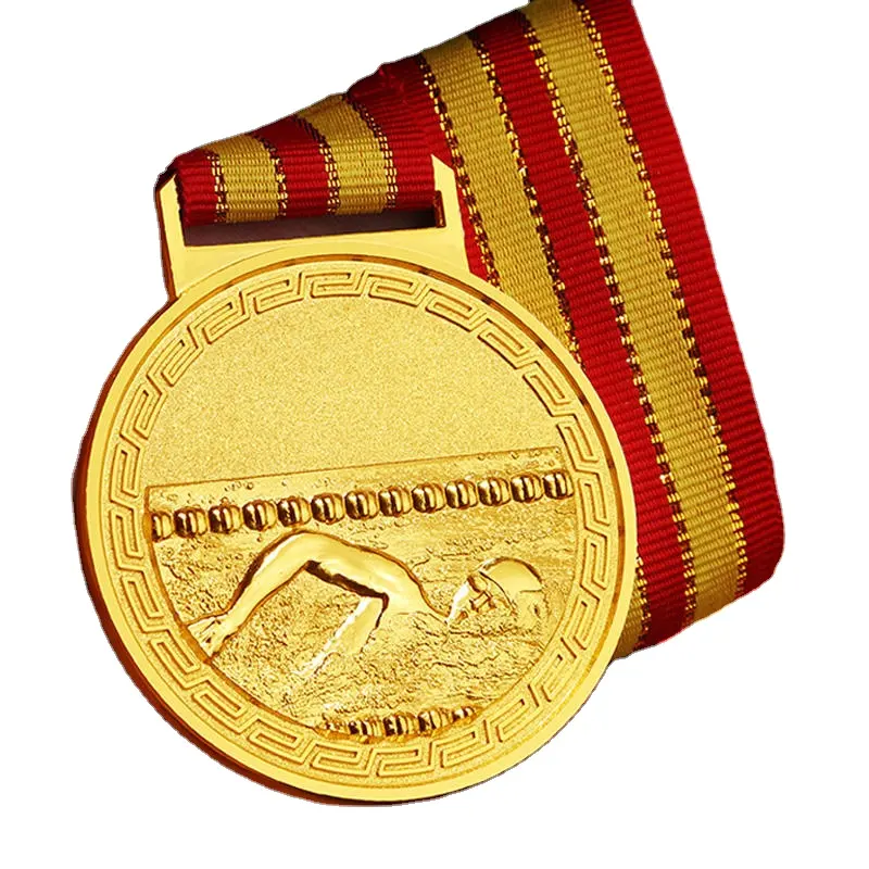 OEM फ़ैक्टरी लोगो अनुकूलित डिज़ाइन धातु चांदी सोना चढ़ाना रनिंग बास्केटबॉल खेल मानद स्मृति चिन्ह पदक