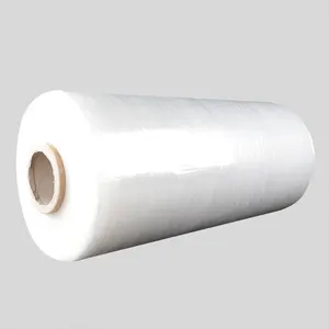 Shrink Wrapping Lldpe Packaging Shrink Film Roll For Packing Wrap Roll Polyethylene Clear Stretch Film Plastic Transparent Soft