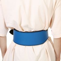 Ceinture de musculation unisexe en cuir de haute qualité avec logo personnalisé pour femmes et hommes
