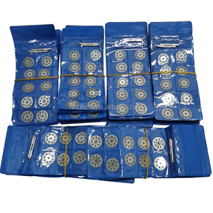 Accessoires pour outils rotatifs de 75 mm, outils <span class=keywords><strong>Dremel</strong></span>, <span class=keywords><strong>disque</strong></span> de coupe <span class=keywords><strong>diamant</strong></span>é, soudé au laser, nitride OEM, bricolage - Product Image 6